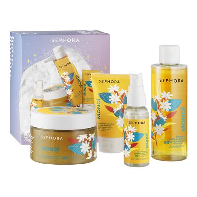 KIT DE BANHO SEPHORA COLLECTION BATH MONOI BODY ESSENTIALS